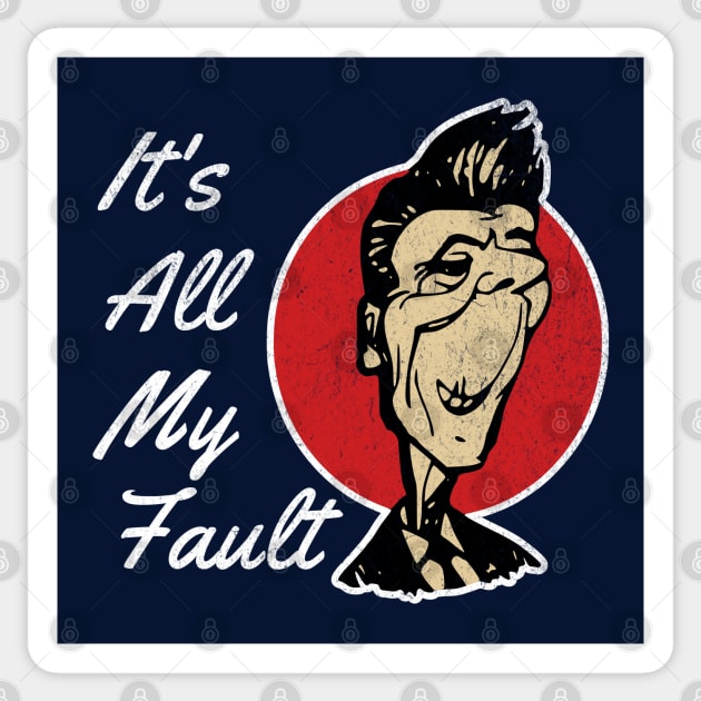 Ronald Reagan Satire Anti Policy Political Commentary Art Sticker by Yesteeyear